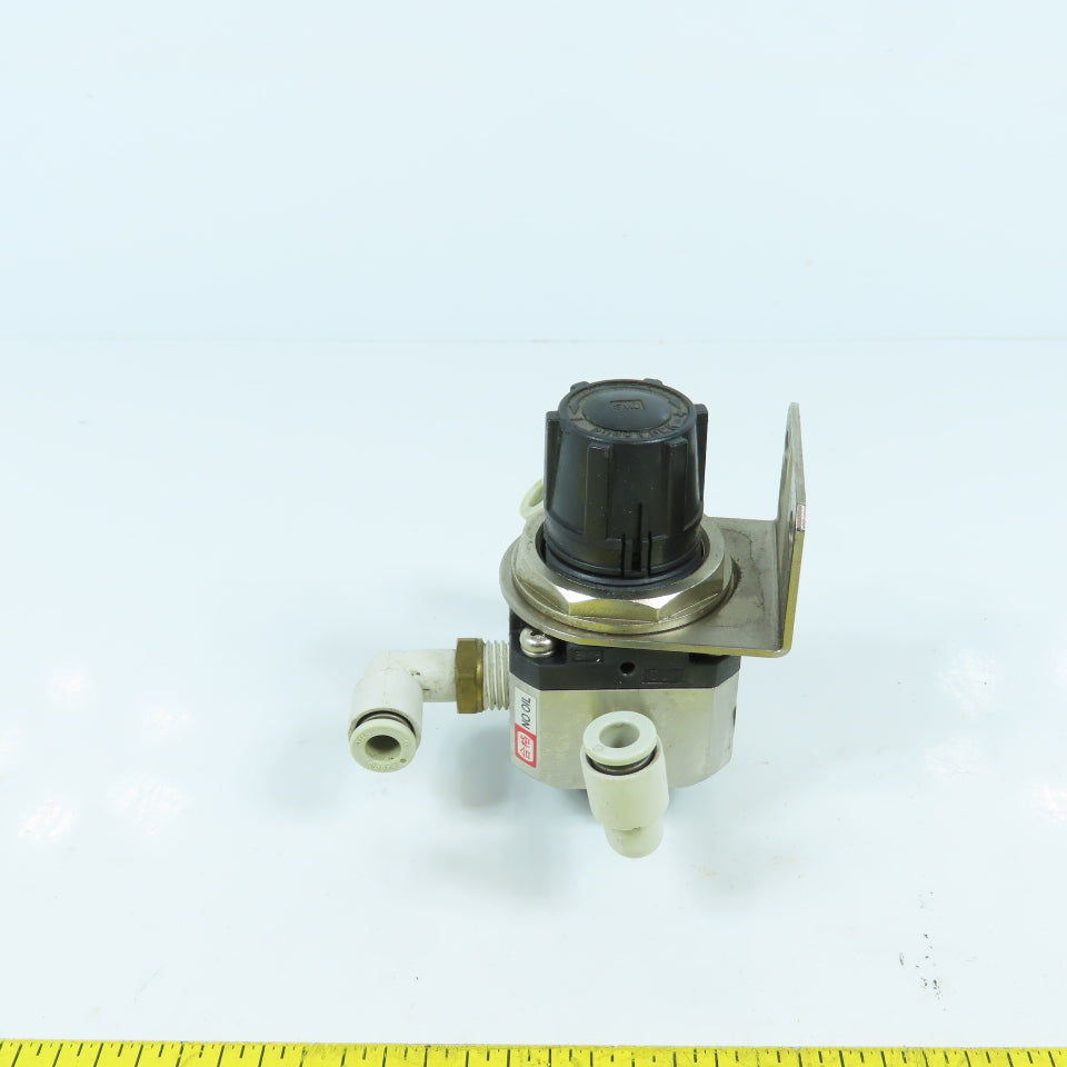 SMC SRH3000-01 Compressed Air Regulator Valve 0.01-0.2MPa 6mm Push Connect