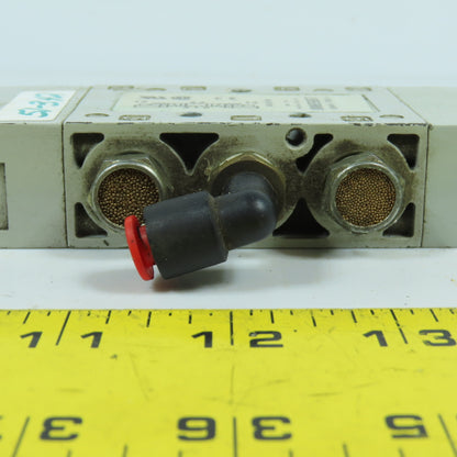 Numatics L22BB652B000061 5/3 Double Solenoid Valve 145PSIG 24VDC Coil 1/4"