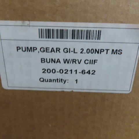 American Marsh 200-0211-642 Abrasive Liquids Internal Gear Pump 2" NPT