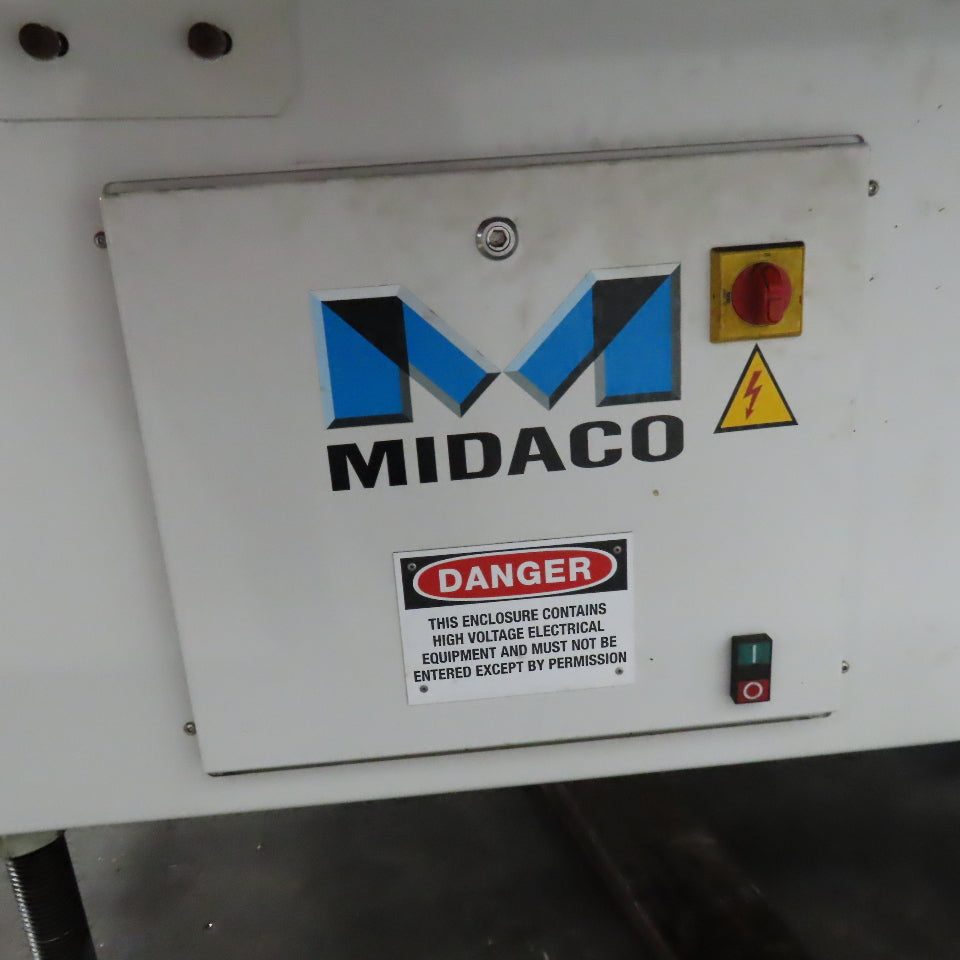 Midaco A60SD Automatic Pallet Changer 220V 1Ph 64" x 39" Dual Aluminum Pallets