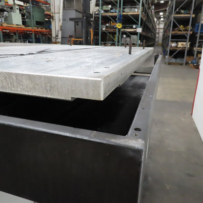 Midaco A60SD Automatic Pallet Changer 220V 1Ph 64" x 39" Dual Aluminum Pallets