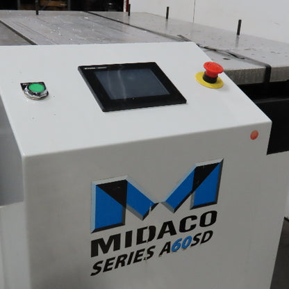 Midaco A60SD Automatic Pallet Changer 220V 1Ph 64" x 39" Dual Aluminum Pallets