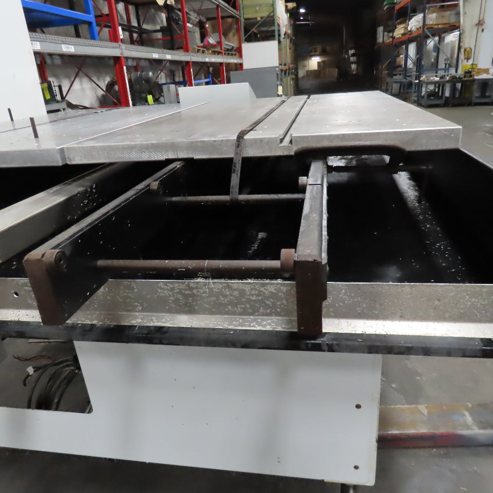 Midaco A60SD Automatic Pallet Changer 220V 1Ph 64" x 39" Dual Aluminum Pallets