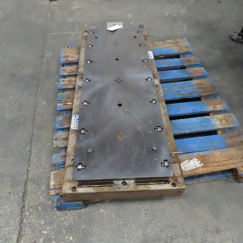 Midaco A60SD Automatic Pallet Changer 220V 1Ph 64" x 39" Dual Aluminum Pallets