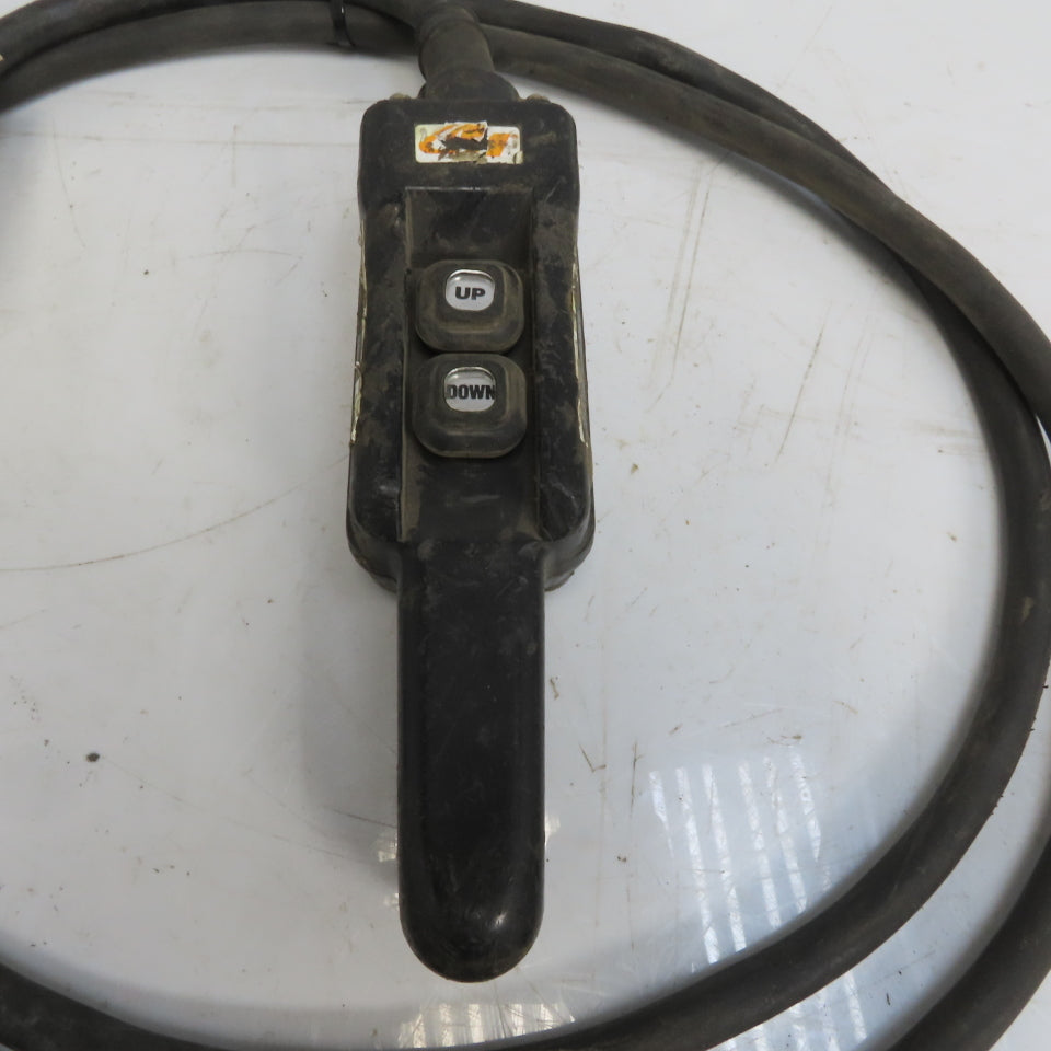 CM Hoist Pendant Station Control Wand W/10' Cord 3 Wire W/Ground