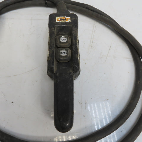 CM Hoist Pendant Station Control Wand W/10' Cord 3 Wire W/Ground