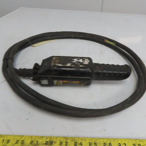 CM Hoist Pendant Station Control Wand W/10' Cord 3 Wire W/Ground