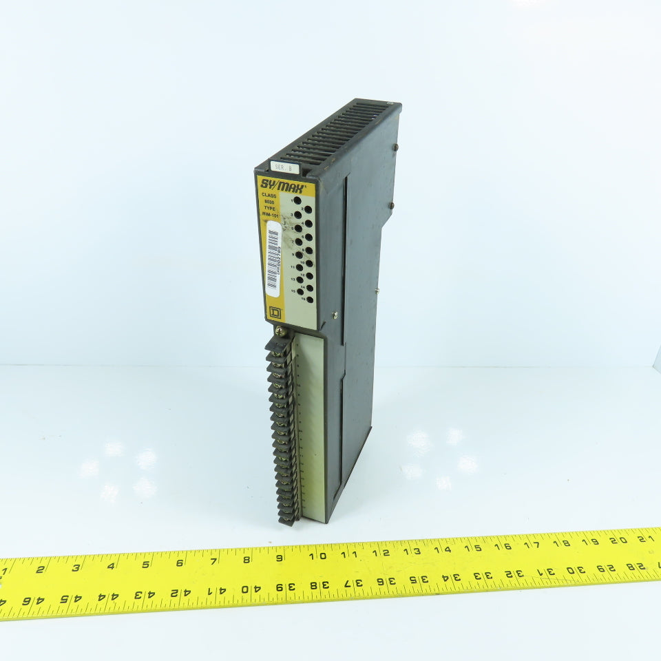 Square D RIM-101 Sy/Max Class 8030 120 VAC/DC Input Module Ser B