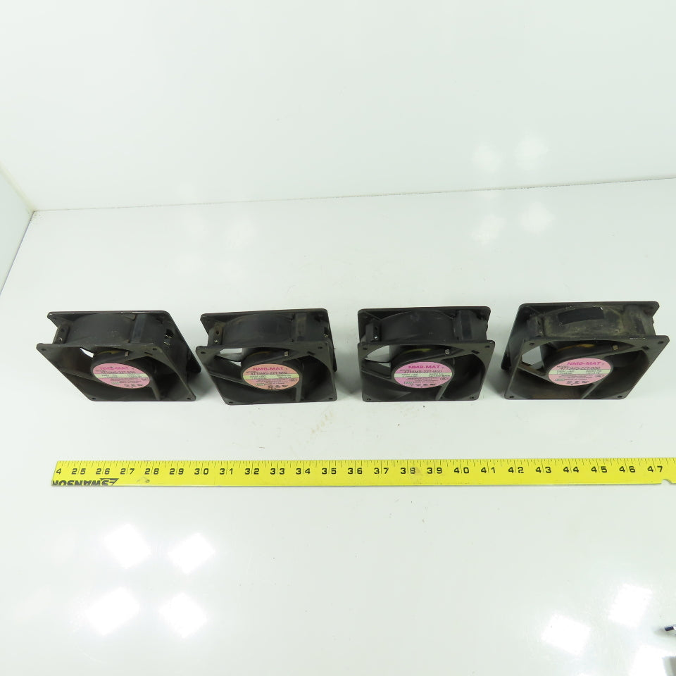 NMS 4715MS-22T-B50 Minebea Industrial Cabinet Cooling Fan 220V 1Ph Lot Of 4