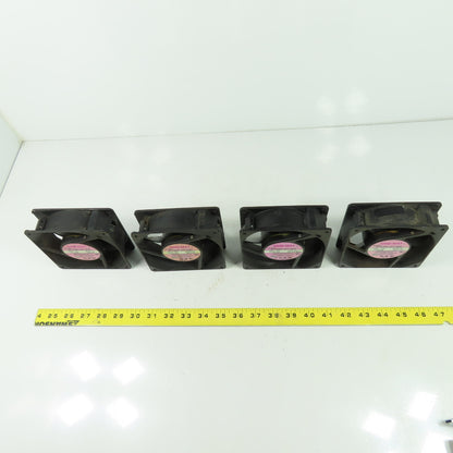 NMS 4715MS-22T-B50 Minebea Industrial Cabinet Cooling Fan 220V 1Ph Lot Of 4