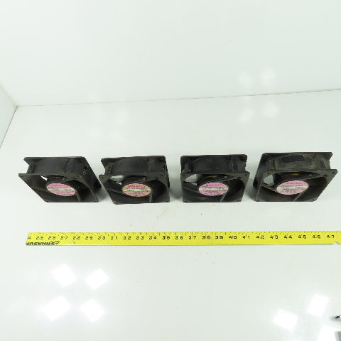 NMS 4715MS-22T-B50 Minebea Industrial Cabinet Cooling Fan 220V 1Ph Lot Of 4