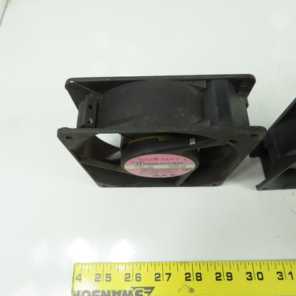 NMS 4715MS-22T-B50 Minebea Industrial Cabinet Cooling Fan 220V 1Ph Lot Of 4