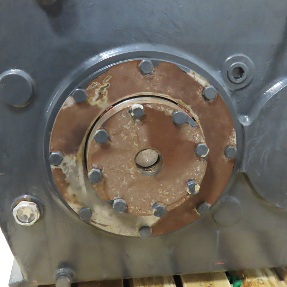 Kone HSC42802E-250 253.29:1 Ratio Right Angle Gear Reducer 1" x 5-1/2" Shafts
