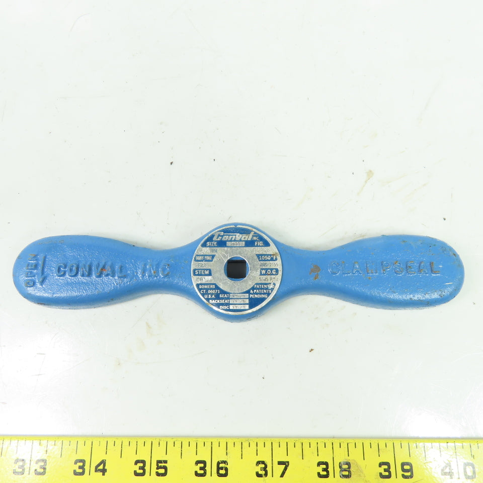 Conval 3/4" 1500 Clampseal Valve Cast Handle 8" OAL