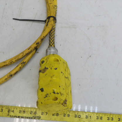 Square D BW93Y Hoist Pendant Station Control Wand W/12' Cord 3 Wire W/Ground