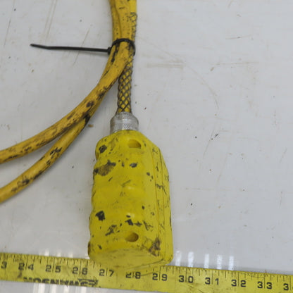 Square D BW93Y Hoist Pendant Station Control Wand W/12' Cord 3 Wire W/Ground