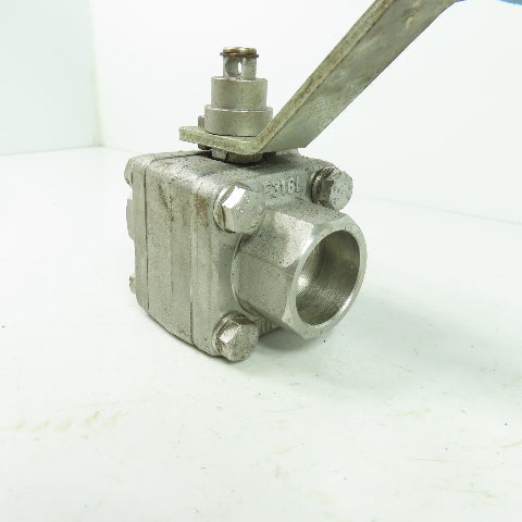 StarLine F316L BS 5351 3/4" Stainless Steen Ball Valve 4000PSI