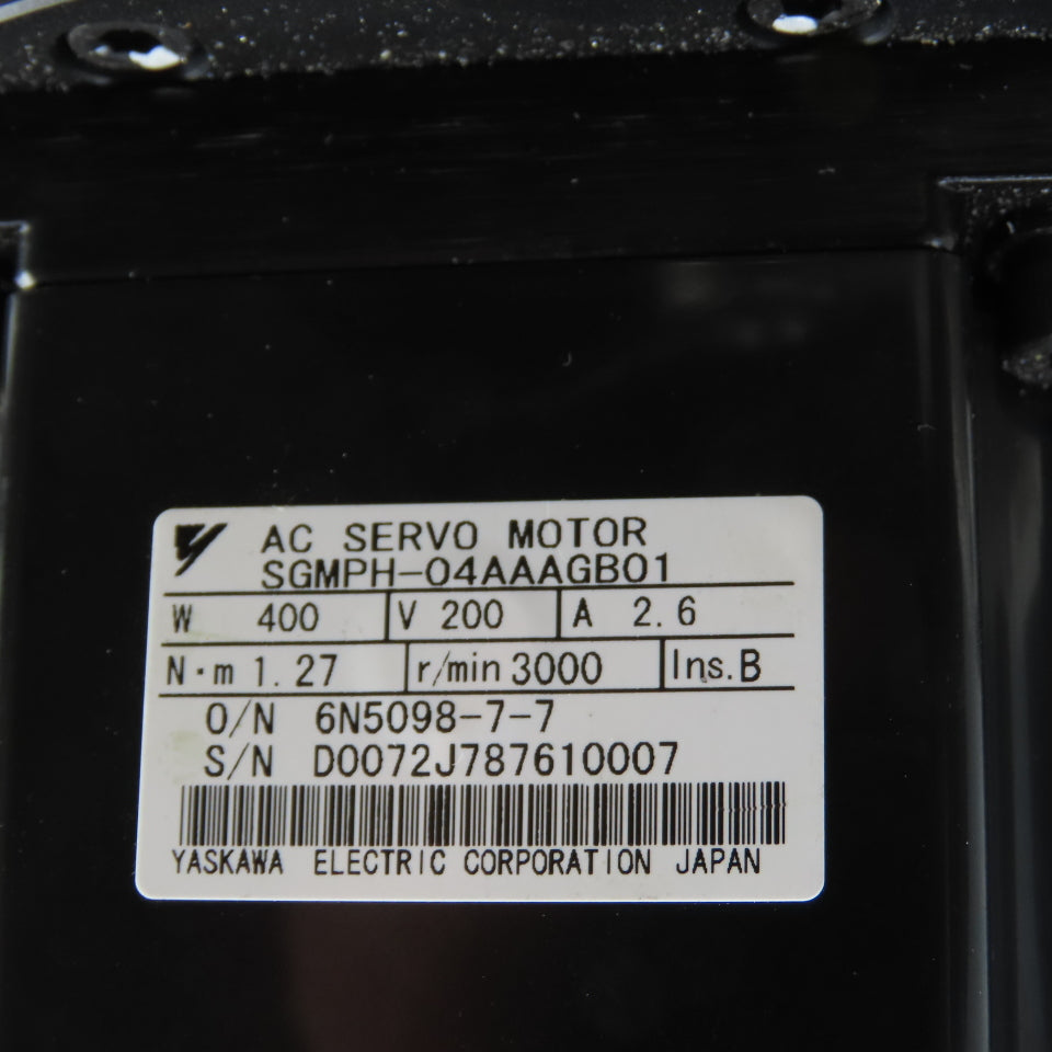 PVD Magnetron Magnetic Sputtering Head Assembly W/ Yaskawa SGMPH-04AAAGB01 Motor