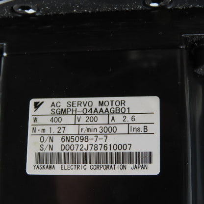 PVD Magnetron Magnetic Sputtering Head Assembly W/ Yaskawa SGMPH-04AAAGB01 Motor