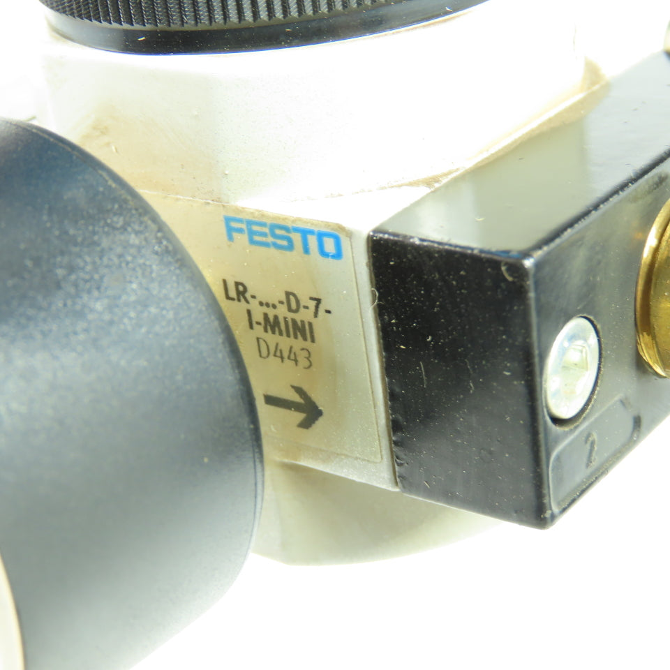 Festo LR-D-7-I-MINI Pneumatic Regulator 1/4" NPT 16 Bar