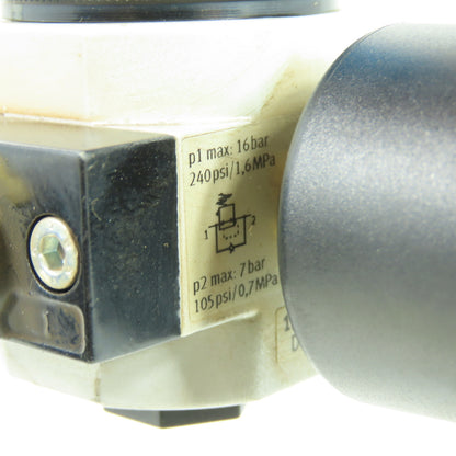 Festo LR-D-7-I-MINI Pneumatic Regulator 1/4" NPT 16 Bar