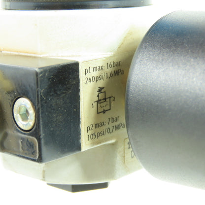 Festo LR-D-7-I-MINI Pneumatic Regulator 1/4" NPT 16 Bar