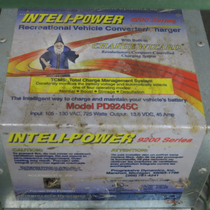 Progresive Dynamics PD9245C Inteli-Power 12VDC 45A 7 Way Trailer Wiring Tester