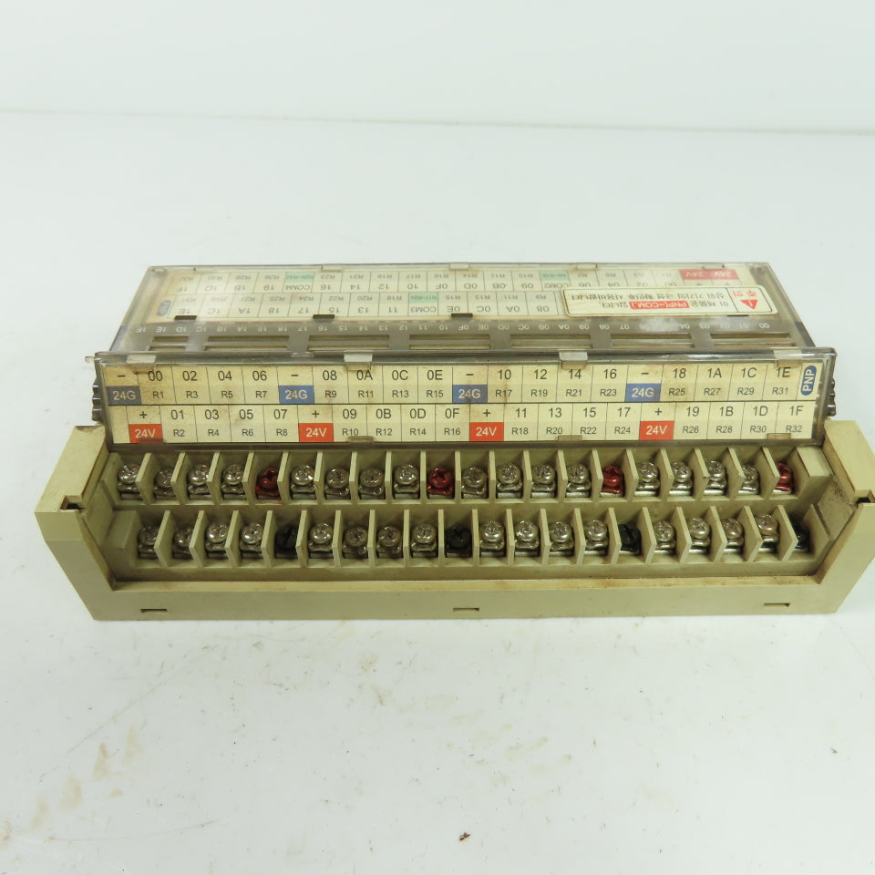 Samwon R32T-PS5A-40P 32 Channel I/O Relay Terminal Unit 24VDC Coil 7.5Ma 250VAC