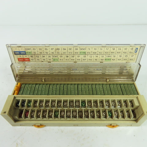 Samwon R32T-PS5A-40P 32 Channel I/O Relay Terminal Unit 24VDC Coil 7.5Ma 250VAC