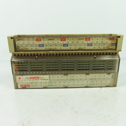 Samwon R32T-PS5A-40P 32 Channel I/O Relay Terminal Unit 24VDC Coil 7.5Ma 250VAC