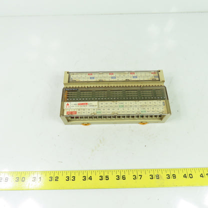 Samwon R32T-PS5A-40P 32 Channel I/O Relay Terminal Unit 24VDC Coil 7.5Ma 250VAC