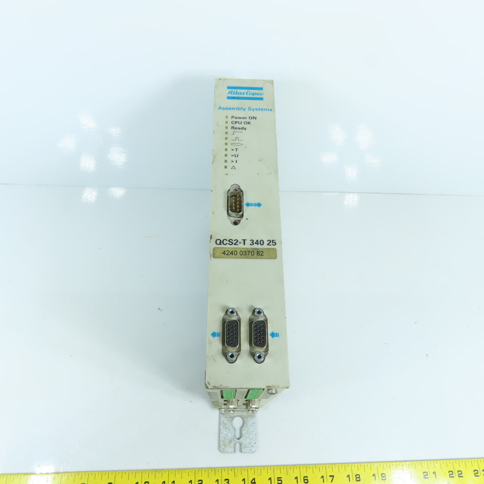 Atlas Copco 4240 0370 81 QCS2-T 34025 Servo Control Module