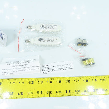 Skyline 3066763 Green LED Exit Sign Retrofit Unit Screw In 120V 2.8W W/ Adapter