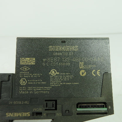 Siemens 6ES7 132-4BF00-0AA0 Simatic S7 Electronics Module 24VDC