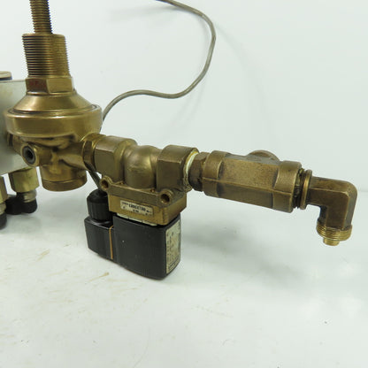 2 Stage Gas Regulator Assy From Hankwang Laser RC 1/2 Thread 24VDC 250V Coil