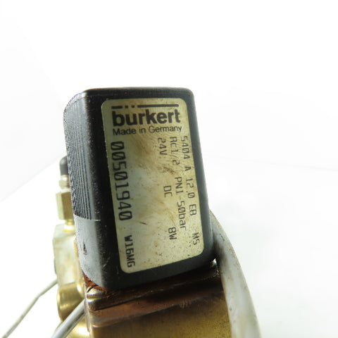 2 Stage Gas Regulator Assy From Hankwang Laser RC 1/2 Thread 24VDC 250V Coil
