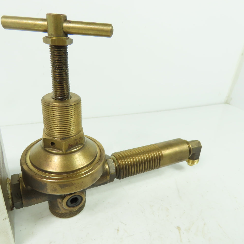 Gas regulator Assembly W/ 0-40 Bar Gage From Hankwang Laser