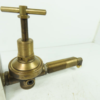 Gas regulator Assembly W/ 0-40 Bar Gage From Hankwang Laser