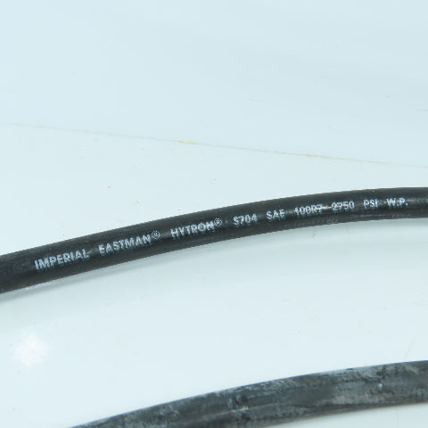 Hytron 100R7 2750PSI Straight Flare Female Hydraulic Hose 27" L x 1/4" Lot/2