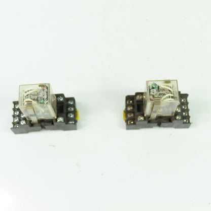 Honeywell SZR-MY4-X1 Relay 24VDC 3A 250VAC Lot Of 2