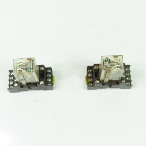 Honeywell SZR-MY4-X1 Relay 24VDC 3A 250VAC Lot Of 2