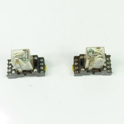 Honeywell SZR-MY4-X1 Relay 24VDC 3A 250VAC Lot Of 2