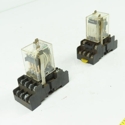 Honeywell SZR-MY4-X1 Relay 24VDC 3A 250VAC Lot Of 2