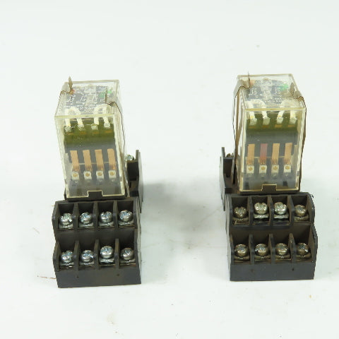 Honeywell SZR-MY4-X1 Relay 24VDC 3A 250VAC Lot Of 2