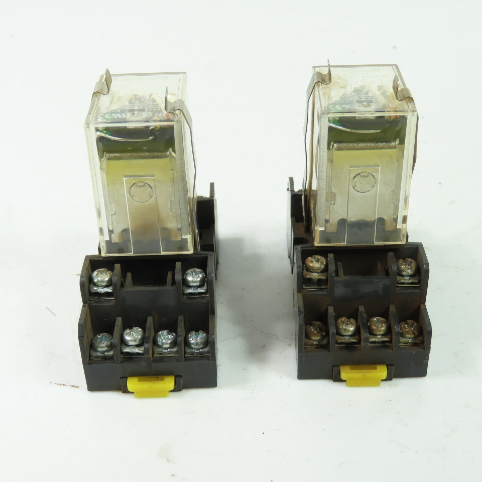 Honeywell SZR-MY4-X1 Relay 24VDC 3A 250VAC Lot Of 2