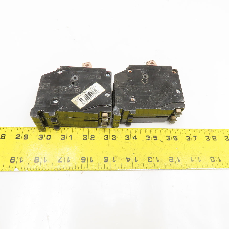 Cutler Hammer CH220 20A 2 Pole Circuit Breaker 120/240V Lot Of 2