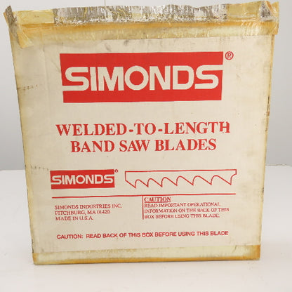 Simonds Welded Bandsaw Blade SIWELD 109" OAL x 3/8" Wide 14TPI Lot Of 2