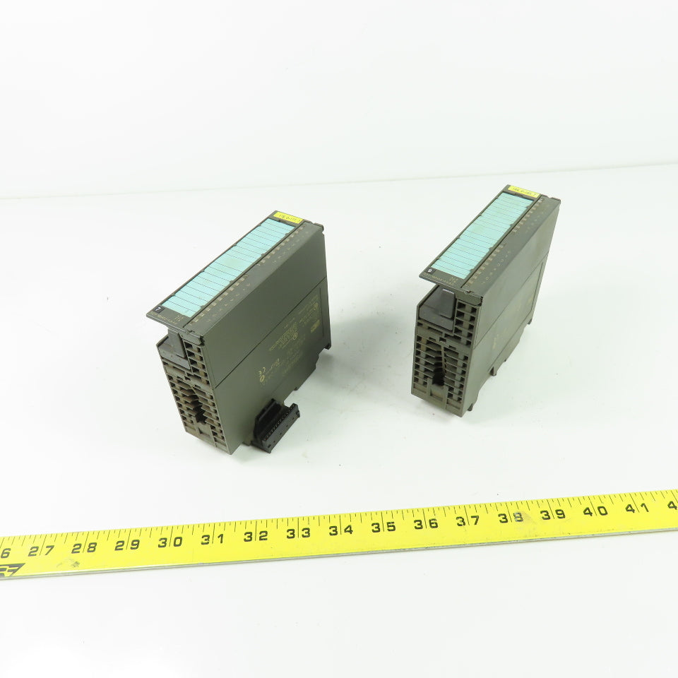 Siemens 321-1BH02-0AA0 Simatic S7 Input Module Lot Of 2