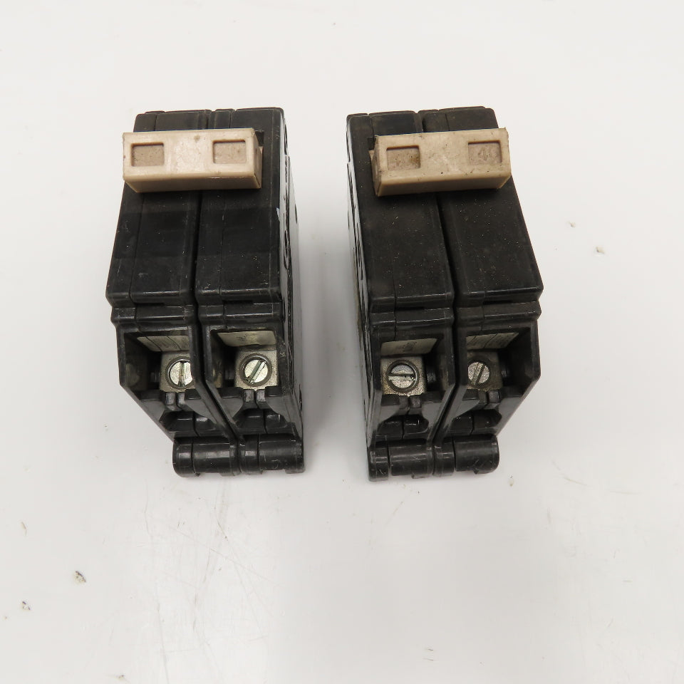Cutler Hammer 40A 2 Pole Circuit Breaker 120/240V Lot Of 2