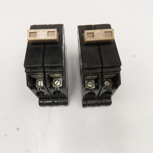 Cutler Hammer 40A 2 Pole Circuit Breaker 120/240V Lot Of 2